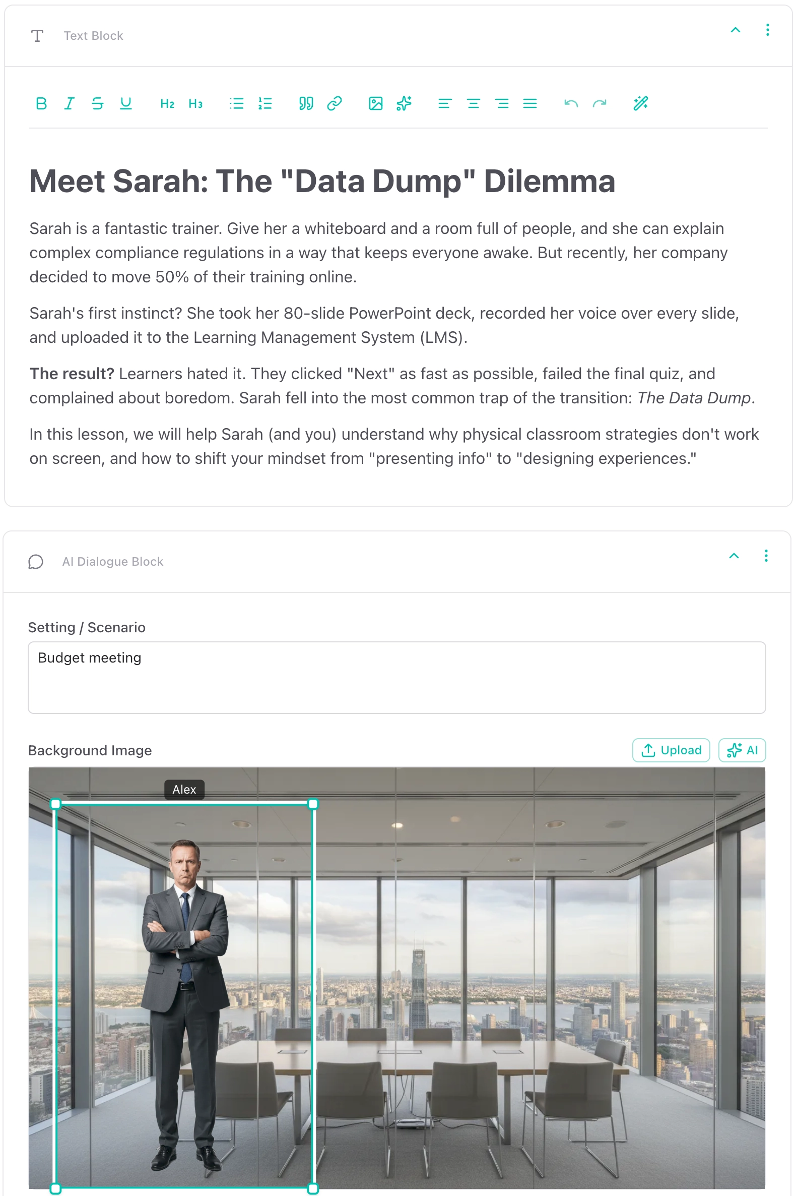 Generate Rich Lessons